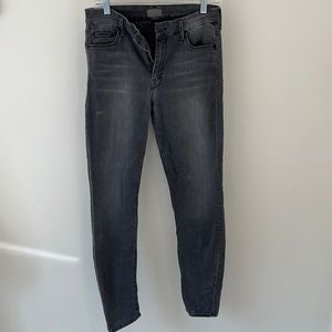 Mother skinny gray jeans